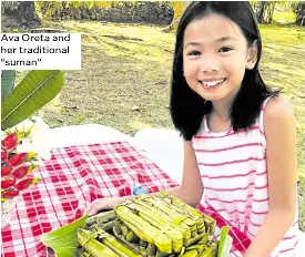 10 Year Old Turns Suman Making Into Family Activity Pressreader