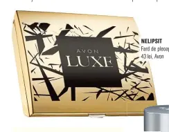  ??  ?? NELIPSITFa­rd de pleoape, 43 lei, Avon