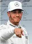  ?? Foto: afp ?? Könnte bald schon einen neuen Vertrag unterschre­iben: Lewis Hamilton.