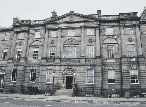  ?? PICTURE: ALISTAIR LINFORD ?? 0 Bute House is undergoing emergency repairs after ‘visible damage’ was discovered last week