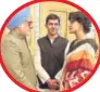  ??  ?? Aahana Kumra will be seen playing Priyanka Gandhi Vadra in Vijay Ratnakar Gutte’s (inset) The Accidental Prime Minister