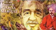  ?? BIBLIOTECA NACIONAL MARIANO MORENO / FOR CHINA DAILY ?? Poster celebrates the 50th anniversar­y of the publicatio­n in Argentina of Gabriel Garcia Marquez’s One Hundred Years of Solitude.