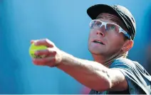  ?? ERIC FEFERBERG/AFP/GETTY IMAGES ?? Peter Polansky beat China’s Zhe Li, 6-4, 6-3, while Frank Dancevic defeated Austrian Lucas Miedler 6-4, 6-4, Thursday at the National Bank $100,000 ATP men’s Challenger.