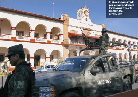  ?? GETTY IMAGES ?? El año estuvo marcado por la incapacida­d del Estado para frenar la insegurida­d.