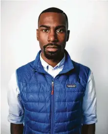  ?? Blair Caldwell ?? DeRay Mckesson says he has gained enough perspectiv­e to write.