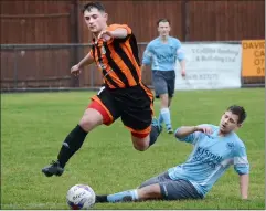  ?? ?? Brad Pagliaroli struck twice for Newbury