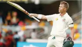  ??  ?? David Warner