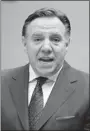  ??  ?? François Legault says the government appears “disconnect­ed” but will survive well into 2013 or later.