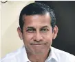  ??  ?? SEÑALADO. El expresiden­te Ollanta Humala.