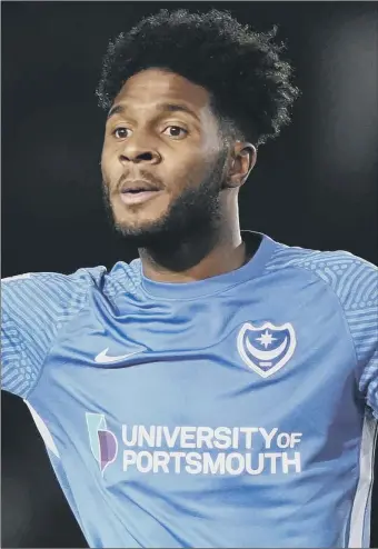  ?? Picture: Jason Brown ?? STILL HERE Ellis Harrison was linked with a move elsewhere in League One during the summer transfer window yet remains a Pompey player