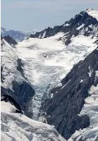  ?? IAIN MCGREGOR/STUFF ?? Tasman Glacier – surveys show South Island’s glaciers have lost about 30 per cent of their volume in 40 years.