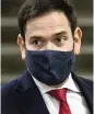  ?? SAMUEL CORUM Getty Images ?? Sen. Marco Rubio, R-Fla.