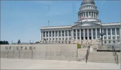  ?? Photos by Roger Bouchard ?? Above, the Utah State Capitol in Salt Lake City; below, Jerry Cayer at Great Salt Lake.