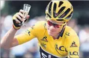  ?? AP PHOTO ?? Team Sky’s Chris Froome had earlier won the Tour de France title in 2013 and 2015.