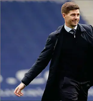  ??  ?? Steven Gerrard should prioritise the Scottish Cup this week