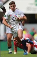  ??  ?? Fly-half George Ford will provide emergency scrum-half cover