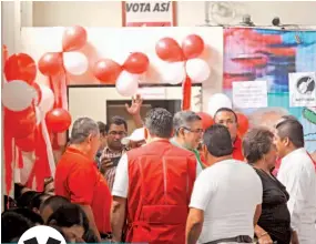  ??  ?? Secreto. La CEE ha mantenido con hermetismo los procesos para elecciones internas del partido.