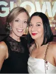  ??  ?? Heidi Seidman and Sofia Sayani, along with Shanaz Lalji, co-chaired the Glow gala that will fund birthing suites at B.C. Women’s Hospital.