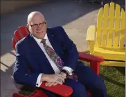  ?? ROSS D. FRANKLIN / AP ?? R. Glenn Williamson, Canada's Arizona honorary consul and founder and CEO of the Canada Arizona Business Council, soaks up the morning sun at the Arizona Biltmore resort on Wednesday in Phoenix.