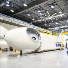  ?? ?? Lethbridge College’s Wind Turbine lab