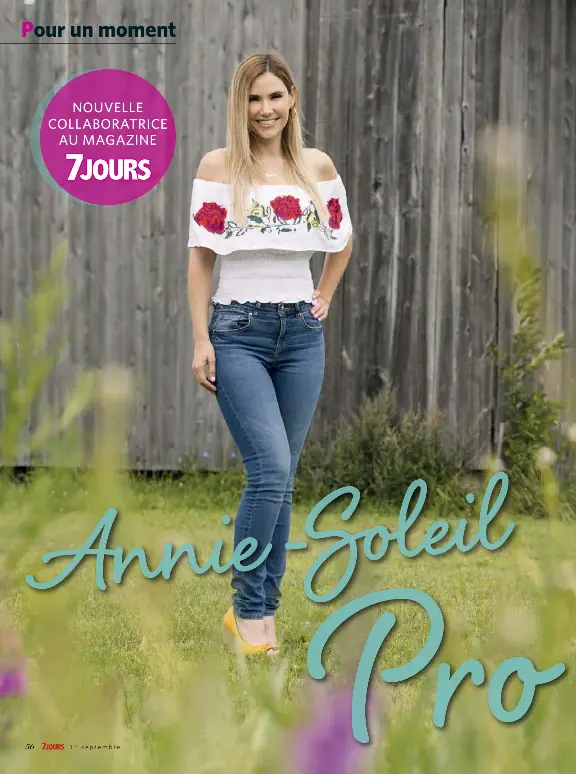 Pour Un Moment Avec Annie Soleil Proteau Pressreader