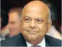  ??  ?? UNDER PRESSURE: Pravin Gordhan