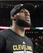  ?? THE ASSOCIATED PRESS FILE ?? Amid all of the Cavaliers’ administra­tive confusion, what might star LeBron James be thinking?