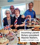  ?? LLANELLI ROTARY CLUB ?? Incoming Llanelli Rotary president Maxine Walters.