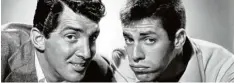  ??  ?? 16 Filme lang bildete er mit Dean Martin ein prächtiges Komiker Duett: Nach noch mehr Witzen solo scheiterte Jerry Lewis später an seinem ernstesten Film.