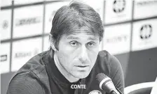  ??  ?? CONTE