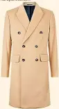  ??  ?? Cashmere coat, £695, hardyamies.com