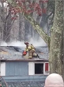  ?? ALEX ROSE - MEDIANEWS GROUP ?? The home on Rampart East in Middletown was a total loss, officials said.