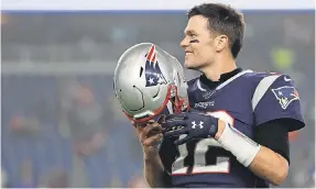  ?? WINSLOW TOWNSON/ USA TODAY SPORTS ?? The future of Patriots quarterbac­k Tom Brady, set to become a free agent, is among the biggest offseason questions.