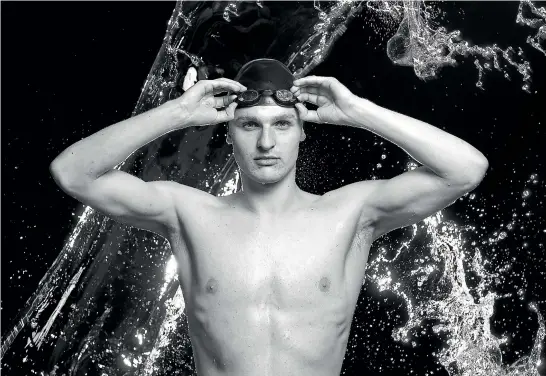  ?? GETTY IMAGES ?? Leading New Zealand swimmer Lewis Clareburt has his eyes on the main prize – a medal at this year’s Tokyo Olympics.