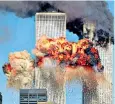  ??  ?? The September 11 attacks on the World Trade Center heralded a new era of terror