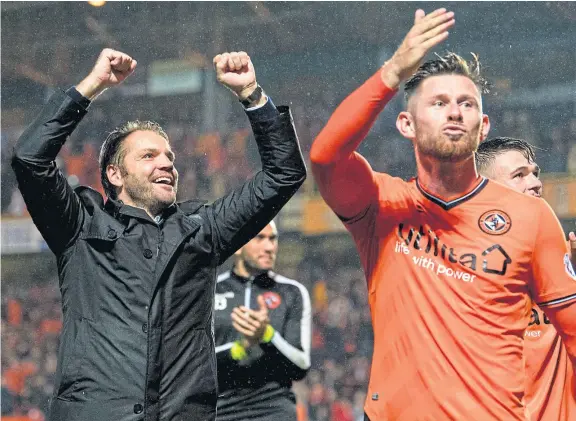  ?? Pictures: SNS. ?? Clockwise from top right: James McPake will need a reaction to the derby day thrashing; Jason Holt looks like a great fit for St Johnstone’s style; young Louis Appere has taken his chance for Dundee United; Robbie Neilson told his players to “batter” their rivals on Friday night.