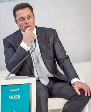  ?? Photos by Dhes Handumon and Neeraj Murali ?? Inventor and futurist Elon Musk says the implementa­tion of artificial intelligen­ce will be very disruptive and quick, over the next 20 years. —