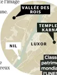  ?? ?? Classé au patrimoine mondial de l’UNESCO depuis 1979, Karnak est situé sur la rive est du Nil, à proximité de Louxor.