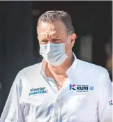  ?? HUGO ARCINIEGA/DIARIO DE QUERETARO ?? Mauricio Kuri retoma hoy su campaña