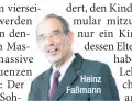  ??  ?? Heinz Faßmann