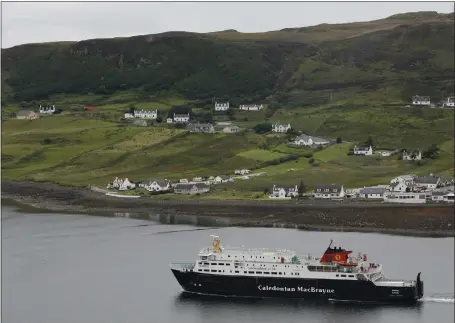  ?? ?? Transport Scotland said it wants Calmac and CMAL to seek ‘potential second-hand tonnage to improve operationa­l resilience’ on ferry routes