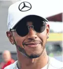  ??  ?? Lewis Hamilton: will drive his 200th grand prix this week.