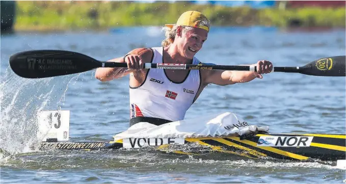  ?? FOTO: NTB SCANPIX ?? TILBAKE: Eivind Vold padlet inn til VM-bronse i K1 5000 meter søndag, men har bestemt seg for å levere tilbake VM-bronsen.