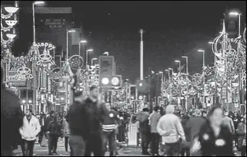  ?? LEICESTER CITY COUNCIL ?? A fireworks display marked Diwali lights switchon ceremony in Leicester on Sunday.