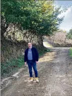  ?? (Photo L. R.) ?? Michel Félix n’en peut plus des raids de motards des cités des Alpes-Maritimes. Et craint que, demain, un accident grave ait lieu sur son territoire où les promenades familiales sont un rituel du week-end.