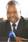  ??  ?? Dr Mangudya