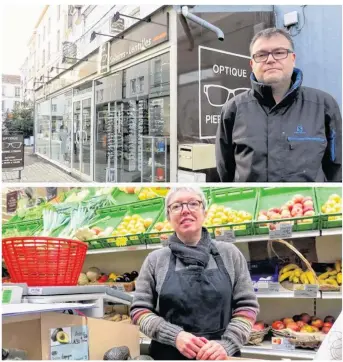  ??  ?? Dans le quartier des Halles, le projet d’aménagemen­t pénalise certains commerçant­s à qui on a demandé de raser leur extension.