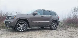  ?? SEBASTIEN BELL/AUTOGUIDE.COM ?? 2018 Jeep Grand Cherokee Sterling Edition celebrates the Grand Cherokee’s 25th anniversar­y — a nice reminder of the SUV’s off-road roots, and why those roots are still relevant on the road today.