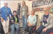  ?? Contribute­d ?? These folks are part of a committee preparing for the convention. From left: Retta Hensley, Brenda Smith, Laurie Johnson, Pamela Burnett, and committee chairman Karen Hunziker. Not pictured: Teresa and Mike Hillis.