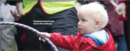  ??  ?? Enjoying Songs by the Sea at the weekend.